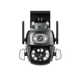 태양광충전 CCTV 야외 충전식 XIAOVV 방범용 태양광 4G CCTV카메라 자동충전 5 300만 초고화질+165도 초대형 광각+스 무 : 젤블몰