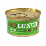 프리미엄 골드 런치 고양이 주식 캔 헤어볼 (참치), 80g, 24개 : 신묘한냥이