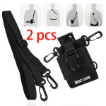 2 pcs MSC-20B 라디오 케이스 Baofeng 워키 토키 UV-5R UV9R 플러스 UV-82 Motorola HT750 Kenwood 휴대용 라디오 : 옴니비즈6