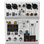 YAMHA MG06X 6입력 콤팩트 YAMAHA 야마하 6채널 오디오 믹서 스테레오 효과 AX-4R화이트 : 젤블몰