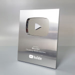 알루미늄 유튜브 실버버튼 골드버튼 상패 트로피 PAB 감사패 공로패 기념패 : 마켓블루