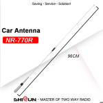 NR-770R 차량용 안테나 VHF UHF 듀얼 밴드 PL-259 안테나 QYT KT-7900D 모바일 카 라디오 3.0/5.5 dBi 고이득 144/430MHz 안테나... 