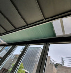 천창 허니콤쉐이드, 수동제품, 천정 천장, 맞춤제작 : 창문데코