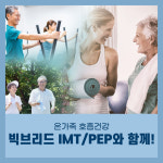 [IMTPEP]빅브리드 양방향 폐활량 호흡 운동기구 흡기근 호흡근 운동 재활 강화 들숨 날숨 무호흡증 : 빅브리드