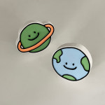 지구 차량용 석고방향제 : 봄그리다 bom grida