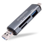 맥스틸 MT-R307 OTG USB3.0 C타입 멀티 고속 카드리더기 SD TF 스마트폰 : 컴길