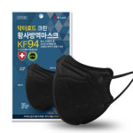 닥터로드 KF94 새부리형 블랙 마스크 대형 일회용 30매 대용량 : 마트윤