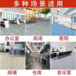 탁구장 바닥 매트 미끄럼방지 탄성 고무 화장실 작업장 논슬립 1.0mm 그레이 레더 10307 5 평방 (2m x 2.5m) : 루트512