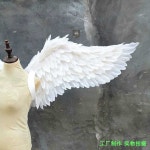 천사코스프레 파티 이벤트 분장 깃털 날개 코스튬 단일제품 : 제이비마트