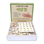뜸재료 셀프 수지침 수지뜸 붙이는 알뜸 쑥뜸 서암뜸 손바닥뜸 : 데이데이온데이