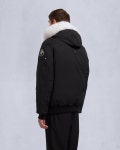 [국내재고] 무스너클 24FW 발리스틱 봄버 Ballistic Bomber FUR 남성 숏패딩 블랙 화이트퍼 M32MB000SX : 부티크던