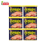 롯데 런천미트 340g x 6개 : 해피상사