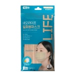 네오라이프 일회용마스크 네추럴베이지 대형 10매입 1개 : 다산메디