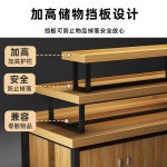 매장용 다층 진열대 원목 프로모션 행사상품 거치대 계단식 선반 소형 120x80 cm : 에스환몰