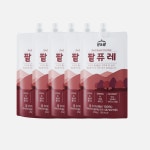 국산팥 무가당 팥퓨레 250g x 5개입(단상자포장 & 레시피 동봉) 팥앙금 : 콩쥐팥쥐-김정문칼국수