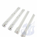 삼미호 철레일 서랍장 백색 450mm 책상레일 주방레일 싱크대레일 : 삼미호 스토어