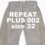 리피트 플러스 002 (32 인치) REPEAT PLUS 002 리피트랩 빈티지 리바이스 리메이크진 RP002Y3206 : REPEAT LAB