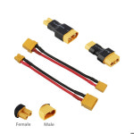 1pcs XT60 XT30 커넥터 어댑터 남성/여성 플러그 10CM 16AWG 실리콘 와이어 케이블 RC FPV Quadcopter CineLog35 무인 항공기 부품... 