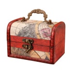 엔틱 잠금장치 레트로 잠금 고리 걸쇠 나무 보석 가방 상자 장식 자물쇠 (A0387) : 꼬슈 COSSU