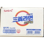 삼양라면 삼양 120g x40 식자재 업소용 식재료 식당용 대용량 단체 급식용 칼국수 : 보이저상회