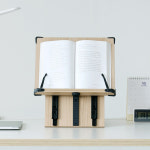 각도 높이조절 독서대 2단독서대 목디스크 태블릿 노트북 거치대 : 펀치캣