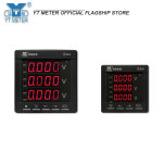 3 상 디지털 전압계 AC500V LED 계량기 72 80 96 194 380V 4선 AC SIZE 120X120MM : 필승상사mall