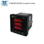 3 상 디지털 전압계 AC500V LED 계량기 72 80 96 194 380V 4선 AC SIZE 120X120MM : 필승상사mall