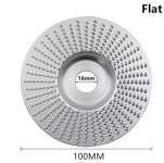 목공 그라인더 휠 디스크 곡면 평면 그라인더날 목재 카빙 연마기 연마날 (A0491) : 꼬슈 COSSU