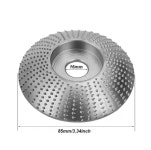 목공 그라인더 휠 디스크 곡면 평면 그라인더날 목재 카빙 연마기 연마날 (A0491) : 꼬슈 COSSU