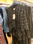 [55%세일] 가니 PLEATED GEORGETTE V-NECK FLOUNCE 블라우스 F8833 : 런던뉴럽걸
