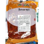 고추지 무침 한영 냉장 4k 식자재 업소용 식재료 식당용 대용량 단체 급식용 : 보이저상회