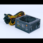 Bitcoin Miner 전원 공급 장치 1800W 2000W PC 서버 PSU ETH Aasic BTC Mining Rig ATX Source For RX 470 480 570 : 옴니비즈3
