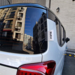 레이 화이트 Think Tag 띵택 자동차 태그 라벨 스티커 데칼 일러스트 세탁 RAY 악세서리 : 띵택