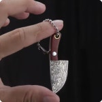 미니어처 나이프 팬던트 키링 키체인 열쇠 고리 (A0578) : 용천삼리