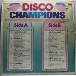 LP DISCO CHAMPIONS - Boney M/ Eruption : 저가음반