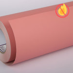 영림 방염 인테리어필름 시트지 분홍색 FPS016 1롤 : 퀸하우징