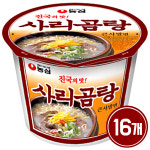 농심 사리곰탕 큰사발111g 16개 컵라면 : 이레FOOD