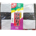 재래 김밥김 해누리 100 매입 220g 식자재 업소용 식재료 식당용 대용량 단체 급식용 업소 : 보이저상회