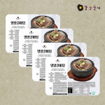강강술래 영양갈비탕 1,000g x4팩 / 왕갈비탕 소갈비탕 밀키트 : 강강술래
