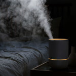 더제로 국산 가습기 UV살균 무드등 통 세척편한 필터없는 무소음 자취방 아기방 원룸 안방 : 비플랫스토어