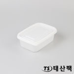 GP 죽용기 (중) 일회용 죽 포장 용기 G2005 [400개] : 태산팩