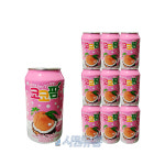 코코팜 피치핑크 복숭아 340ml x 24캔 무료배송 : 시원 유통
