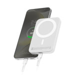 디자인플러스 20w 고속 충전 맥세이프 배터리 5,000mAh 화이트 : 케이스다움
