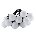 스트링 장식 방수 22M 태양광 루프탑 오징어등 20M 램프 카페 전구 캠핑 줄전구 검은 선으로 웜업하다. 1 2.5미터 10램프 배터리 타입으로... 