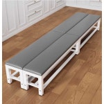 락커룸 벤치 체육관 간이 휴식 시트 대기실 긴 체어 1. 60x35x45 단일레이어 : 모두모아컴퍼니