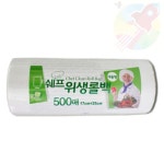 DDH 롤백 17cmX25cmX500매 위생팩 일회용비닐 냉동비닐 위생용품 : 망리단길