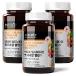 인테로 멀티비타민 앤 미네랄 밸런스 종합비타민 180정, 3개 : 인테로