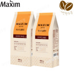 맥스웰하우스 원두커피 유러피안 로스트 400gX2봉지800g 자판기커피 커피머신 로스팅 : 까만원두콩