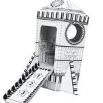 MW10 사다리 밑그림 DIY작품용종이 로케트 : 예스이하우스