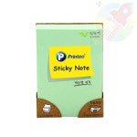 DDH 점착식메모지 연두 51x76 100매 회사메모지 메모장스티커 북인덱스 : 망리단길